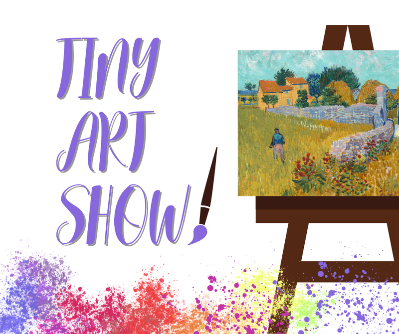 Whitewright Public Library invites submissions for Tiny Art Show Whitewright Public Library invites submissions for Tiny Art Show